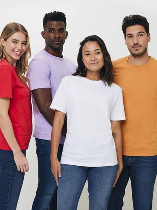 T-SHIRT IQONIQ BRYCE IN COTONE RICICLATO UNISEX